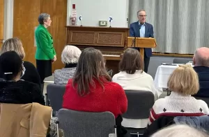 Rob Oliphant MP at Agricola Lutheran Church Toronto Canada Feb 24 2024